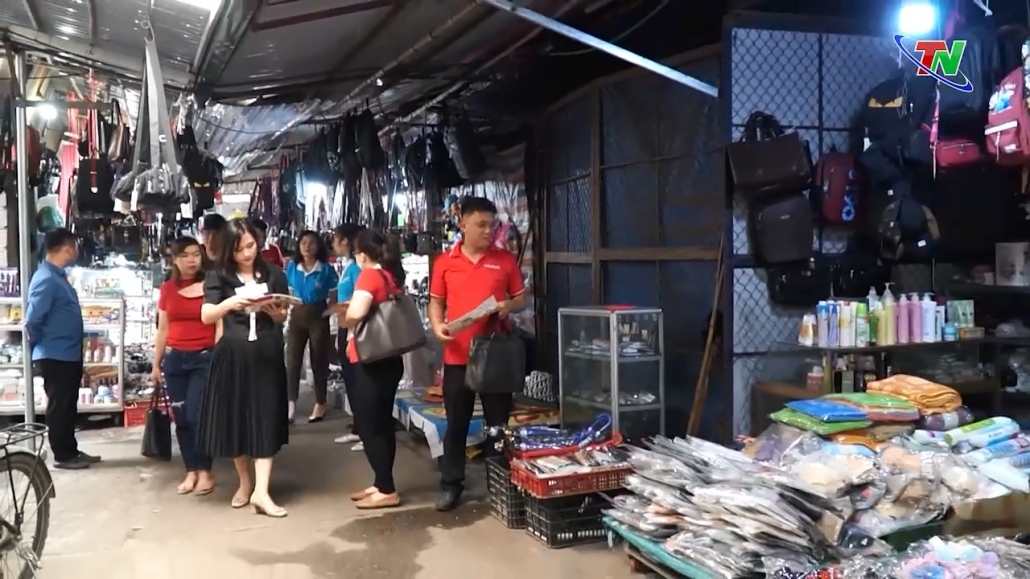 Phú Lương triển khai mô hình chợ 4.0