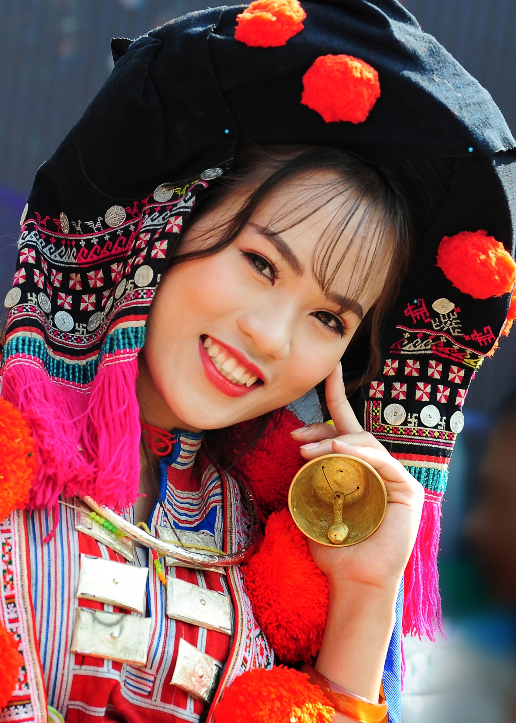 The beauty of girls in Phu Luong