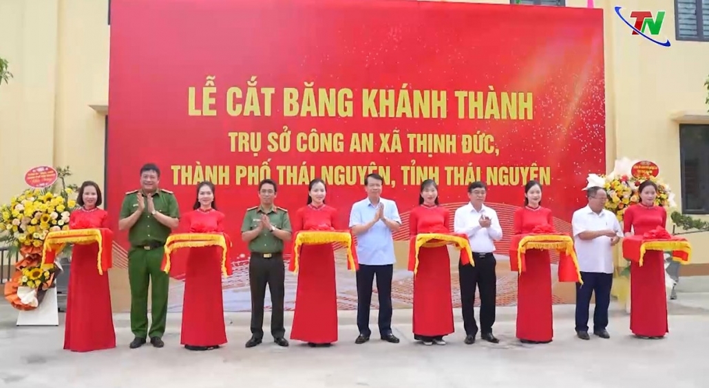 Thái Nguyên: Khánh thành trụ sở công an xã đầu tiên