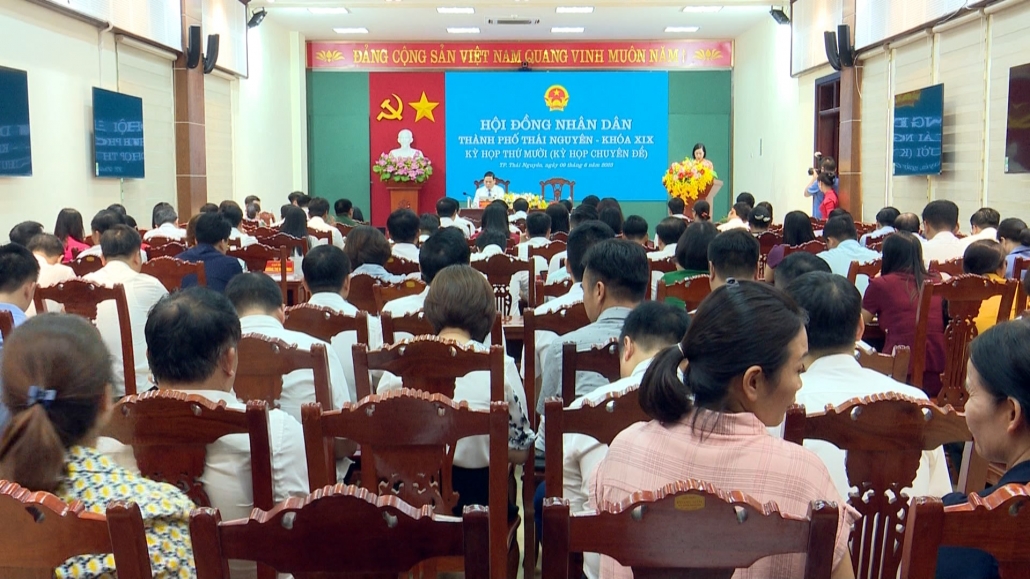 Kỳ họp thứ 10, HĐND TP Thái Nguyên khóa XIX