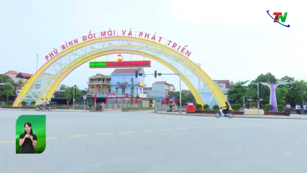 Xây dựng huyện Phú Bình đạt tiêu chuẩn thị xã vào năm 2025