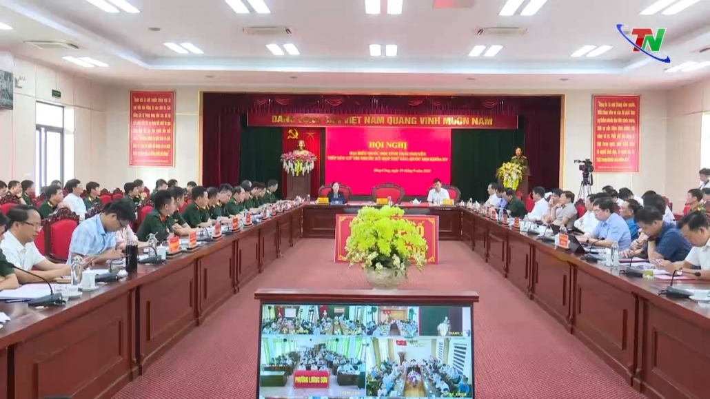 ĐBQH tỉnh Thái Nguyên tiếp xúc cử tri trước Kỳ họp thứ sáu, Quốc hội khóa XV