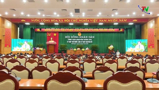Kỳ họp thứ mười  lăm, HĐND tỉnh Thái Nguyên khóa XIV