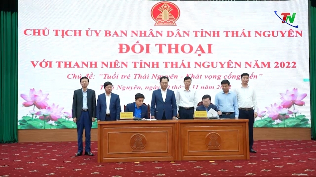 Thai Nguyen organizes a dialogue between the Chairman of the Provincial People's Committee and young people in 2023