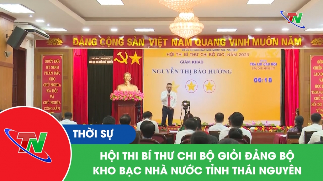 Hội thi Bí thư chi bộ giỏi Đảng bộ Kho bạc nhà nước tỉnh Thái Nguyên