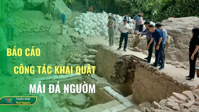 Báo cáo kết quả sơ bộ khai quật di chỉ khảo cổ Mái đá Ngườm